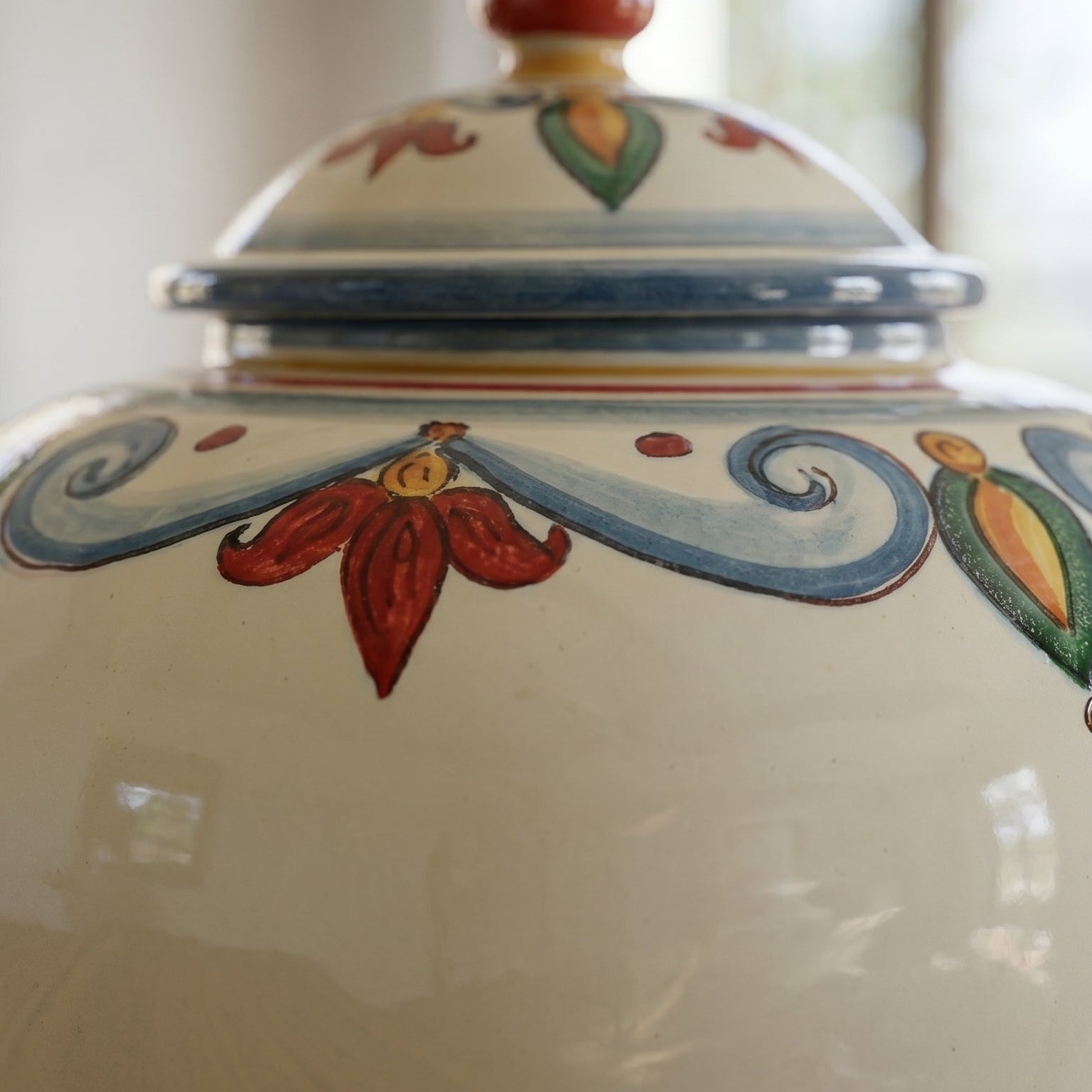Potiche in Ceramica di Caltagirone - Decoro Sicily