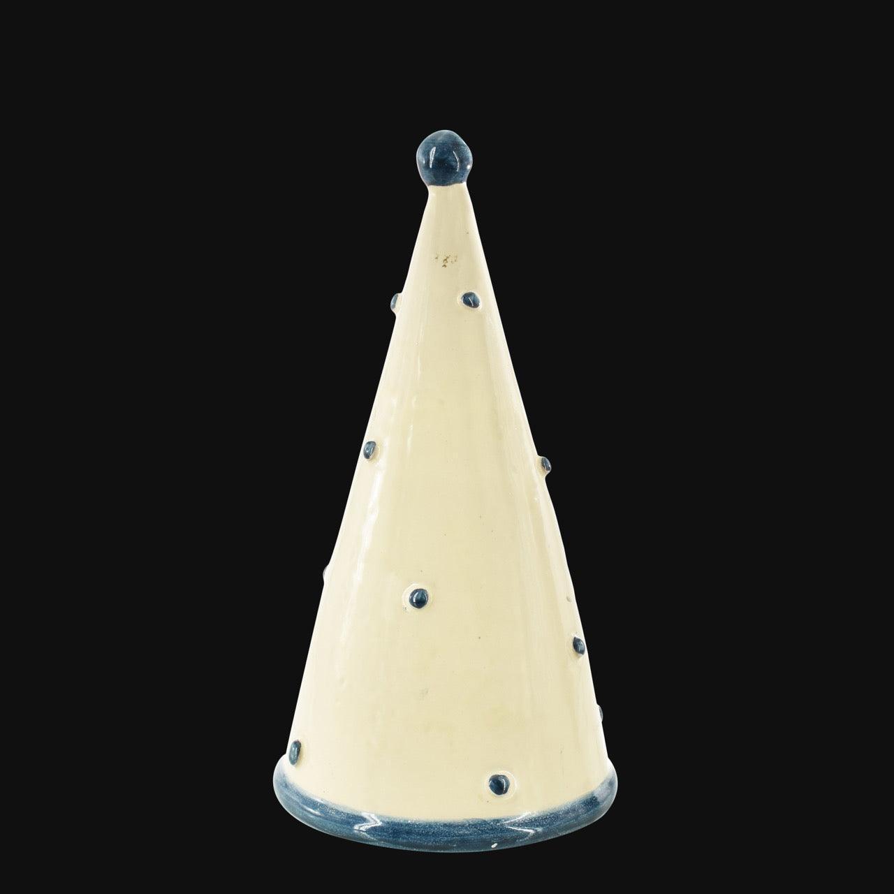 Albero di Natale moderno in ceramica Caltagirone fatti a mano, design artigianale Sofia