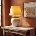 Lume Boccia in Ceramica di Caltagirone h 27 cm - Limoni Siciliani