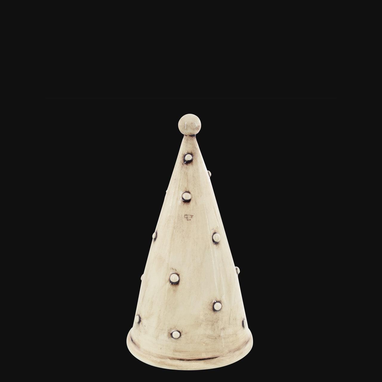 Albero di Natale moderno in ceramica di Caltagirone, ceramiche Caltagirone fatti a mano.