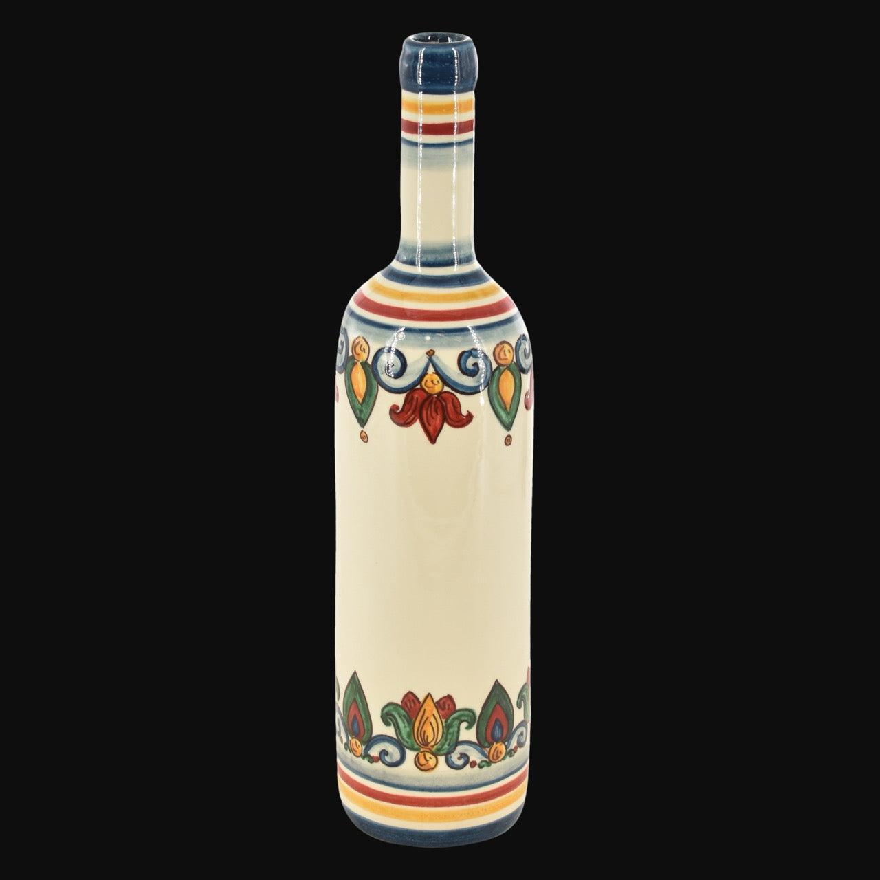 Bottiglia h 30 cm Decoro Sicily - Ceramiche di Caltagirone Sofia