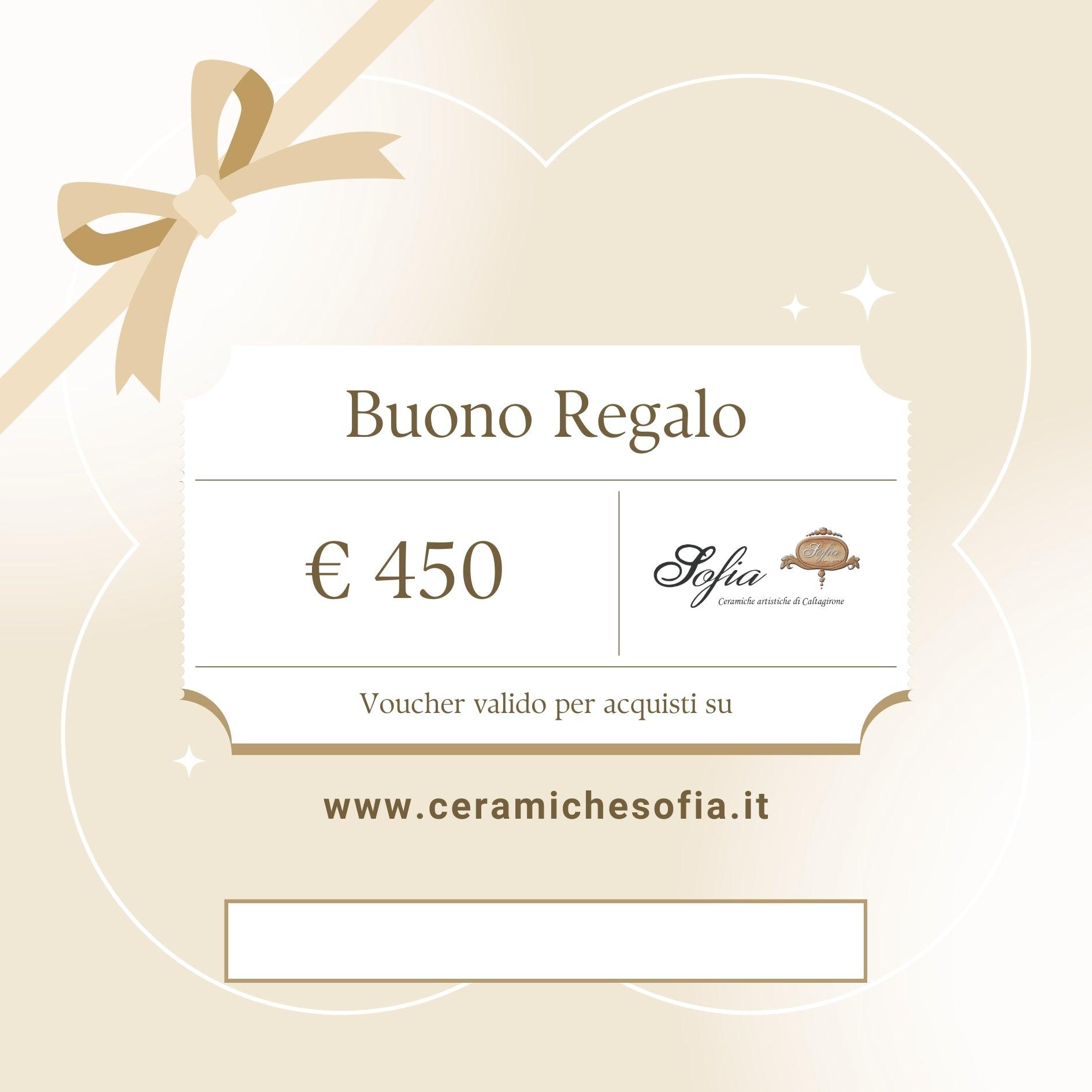 Buono Regalo - Sofia Ceramiche - Ceramiche di Caltagirone Sofia